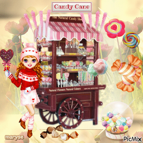 vintage candy - Free animated GIF