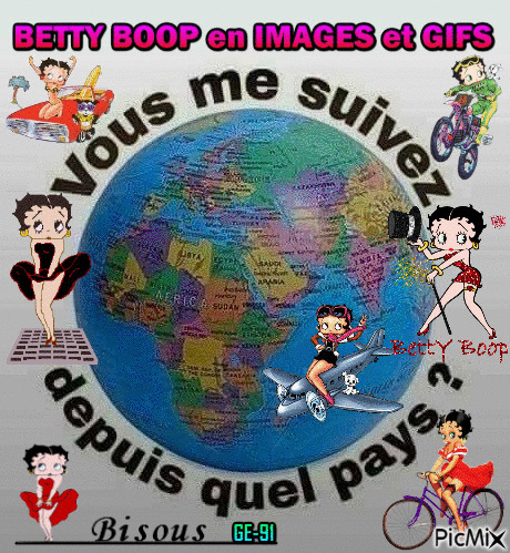 Betty - GIF animé gratuit