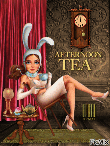 Afternoon Tea - Animovaný GIF zadarmo