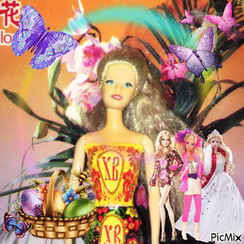 barbie is risen - GIF เคลื่อนไหวฟรี