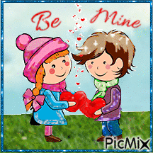 Be Mine - GIF animado grátis