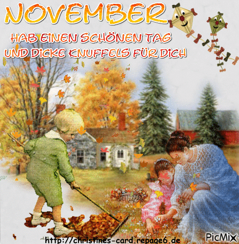 November - Gratis geanimeerde GIF