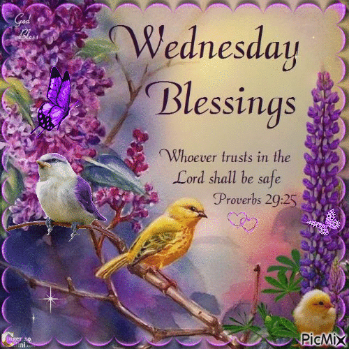 Wednesday Blessings - Gratis geanimeerde GIF