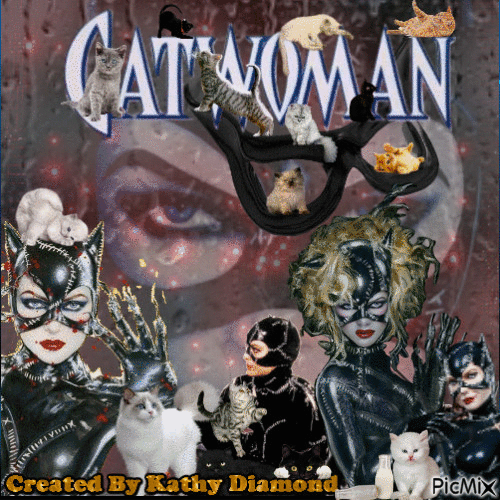 Catwoman 3 - GIF animasi gratis