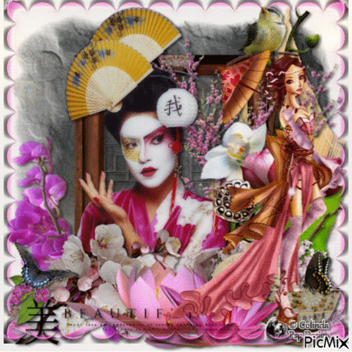 geisha - Безплатен анимиран GIF