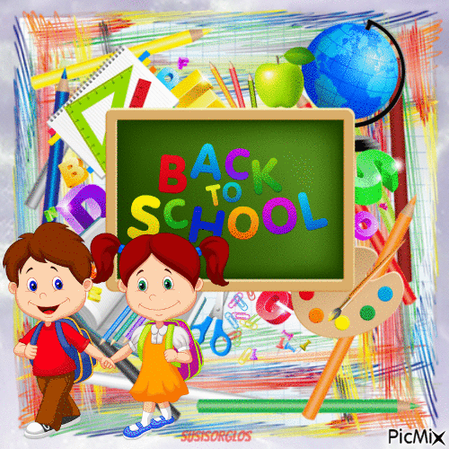 Back to school - Free animated GIF