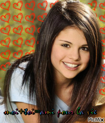 Selena.Gomez - GIF animé gratuit