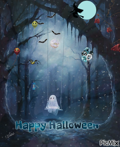 Happy Halloween - Nemokamas animacinis gif