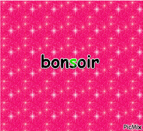 bonsoir - 免费动画 GIF