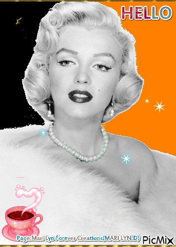 ma belle marilyn-mary - Free animated GIF