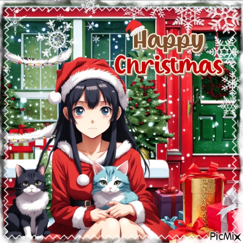 Noël manga - png gratis