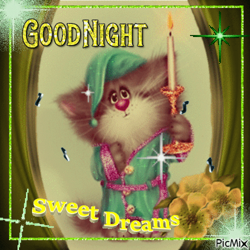 Good night , sweet dreams! - Free animated GIF - PicMix