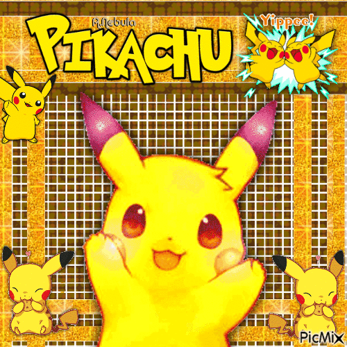 Pikachu-contest - GIF animé gratuit