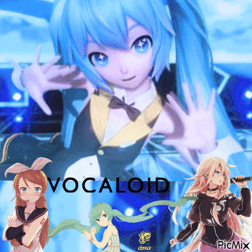 Vocaloid - Gratis animeret GIF