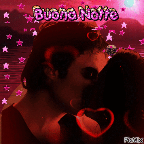 Buona Notte con Amore - Free animated GIF