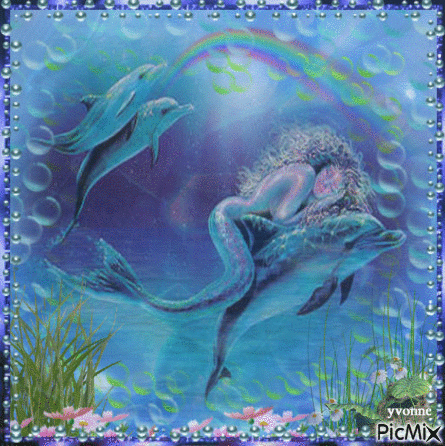 summer_mermaid - Бесплатный анимированный гифка