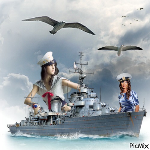 Women Sailors - gratis png