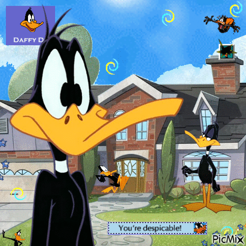 daffy - GIF animasi gratis
