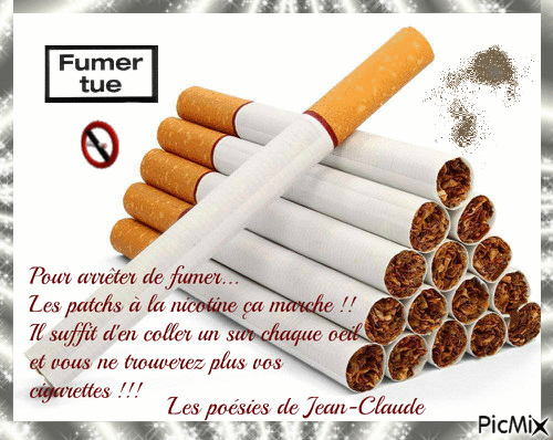 Cigarettes - GIF animé gratuit