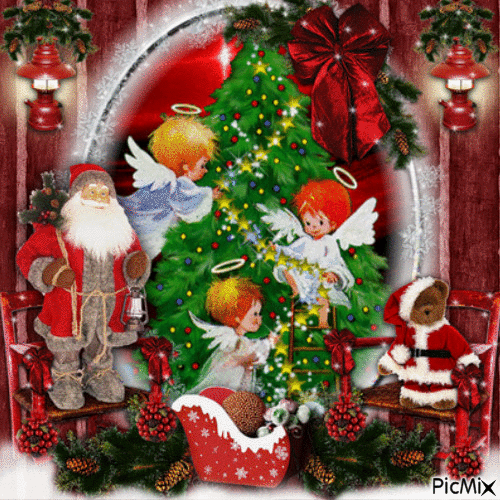 Karácsony - Безплатен анимиран GIF