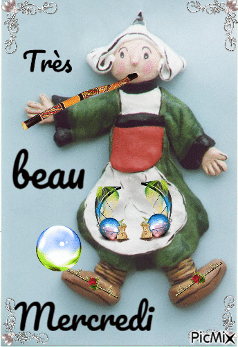 tres beau mercredi - Animovaný GIF zadarmo
