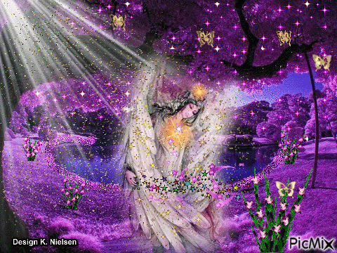 Angel Violet - Gratis animerad GIF