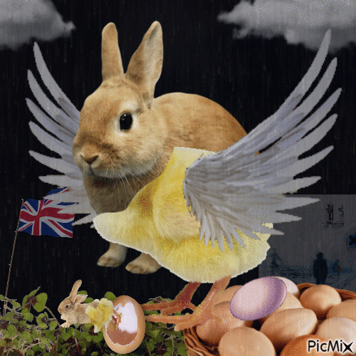 bunny chimera - GIF animasi gratis
