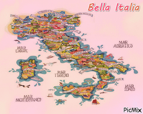 Bella Italia - Δωρεάν κινούμενο GIF