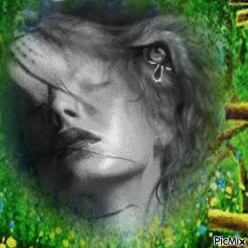 Femme Loup - Darmowy animowany GIF