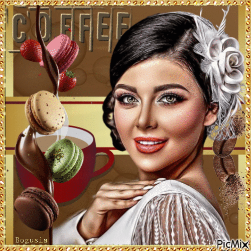 Coffee Cappuccino - Ingyenes animált GIF