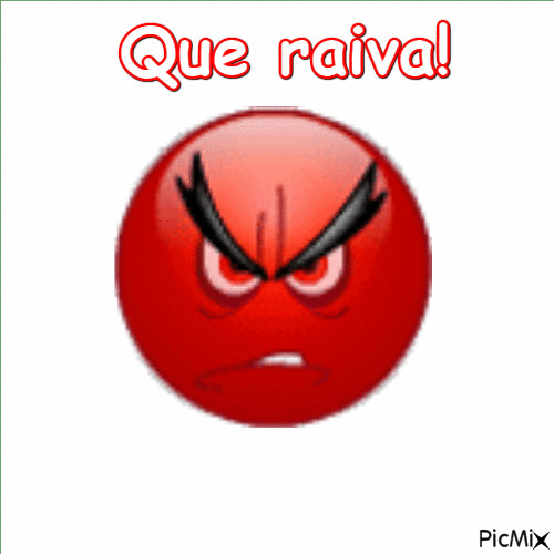 Que raiva! - Darmowy animowany GIF