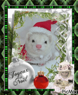 Joyeux Noel ♥♥♥ - Бесплатный анимированный гифка