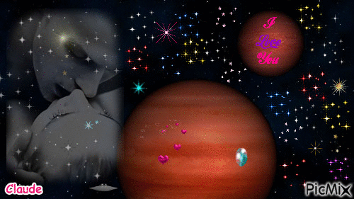 Cosmique - Darmowy animowany GIF