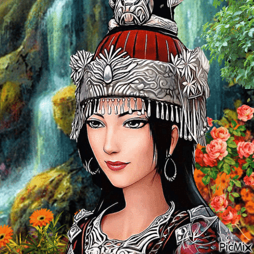 Eastern princess. - Ingyenes animált GIF