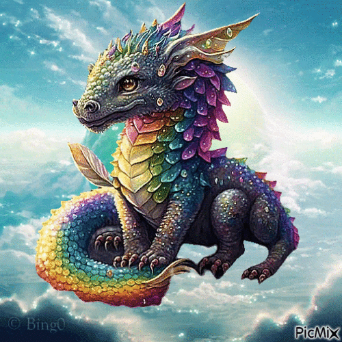 ,дракон - Darmowy animowany GIF