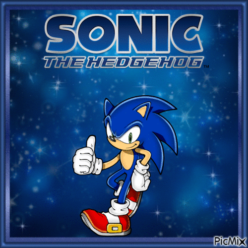 Sonic The HedgeHog - Zdarma animovaný GIF