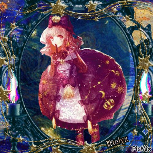 Alice in the sky star - 免费动画 GIF