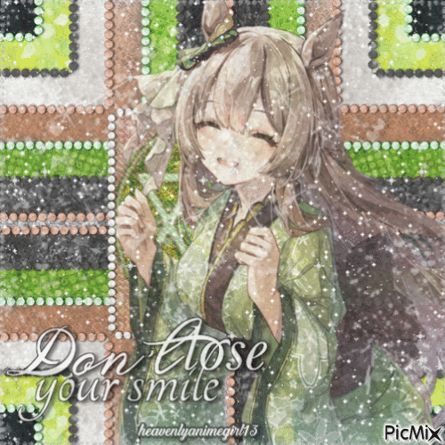 Don't lose your smile - Darmowy animowany GIF
