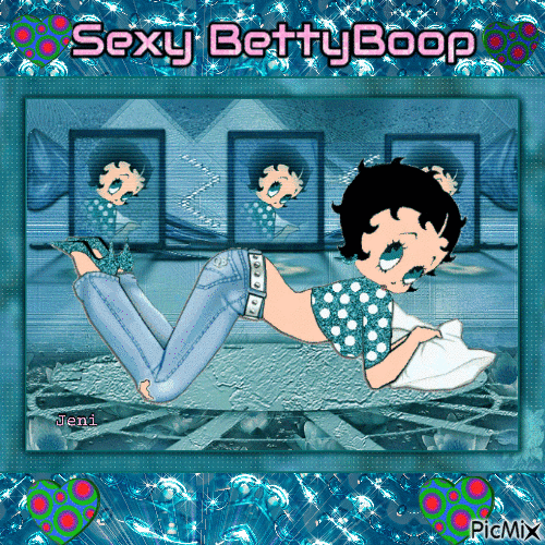 Betty boop - Бесплатный анимированный гифка