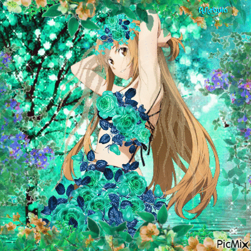Flower Girl/contest - Ilmainen animoitu GIF