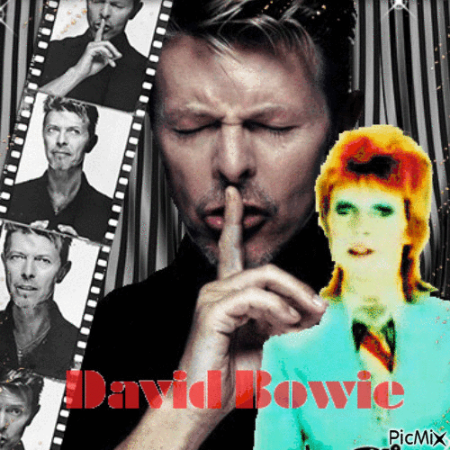 David Bowie - Bezmaksas animēts GIF