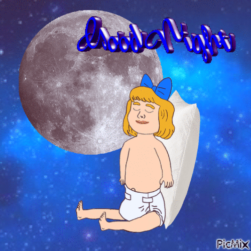 Good night - GIF animé gratuit