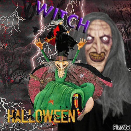 Witch - Ingyenes animált GIF