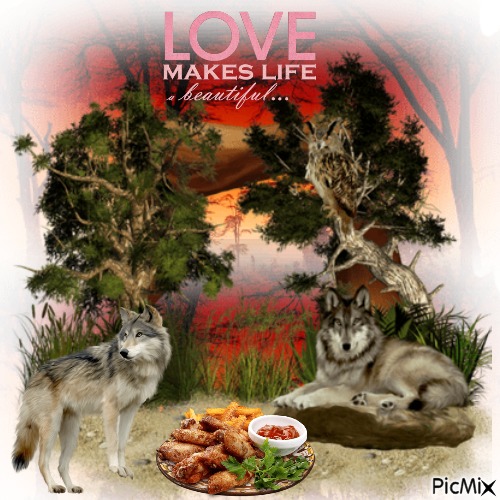 Love Makes Life Beautiful - PNG gratuit