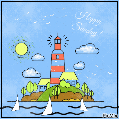Happy Sunday - 無料のアニメーション GIF