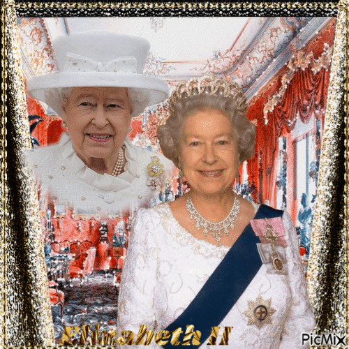 Elizabeth II - Δωρεάν κινούμενο GIF