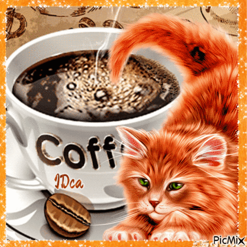 Coffee - Darmowy animowany GIF