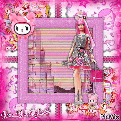 #♥#TokiDoki Barbie#♥# - Ingyenes animált GIF