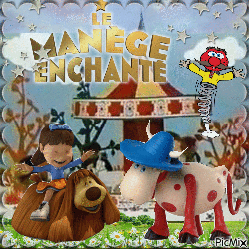 le manège Enchanté - Бесплатный анимированный гифка