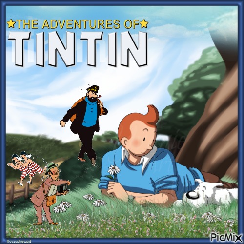Tintin & Co - Free PNG